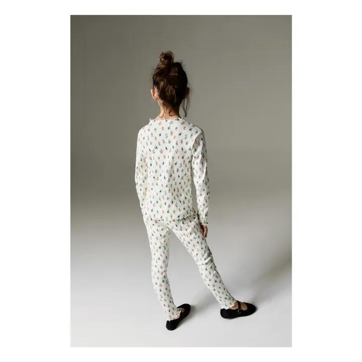 Legging Singapore Mini Blossom | Ecru- Image produit n°2