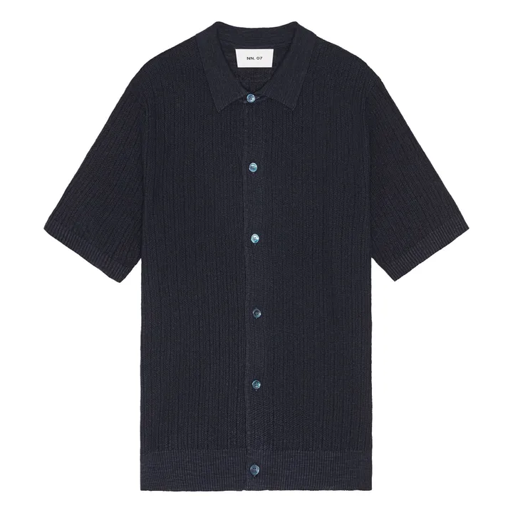 Polo de malla Nolan 6577 | Azul Marino- Imagen del producto n°2