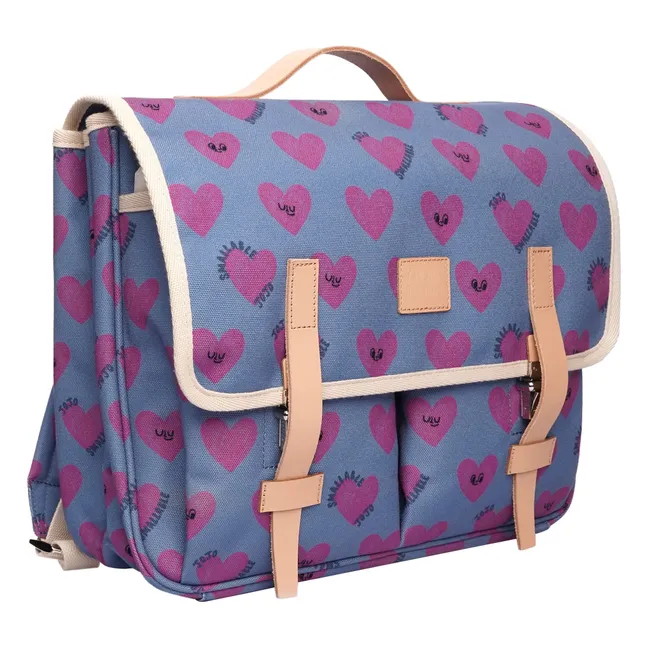 Jojo Factory X Smallable Love Satchel Grande | Azul