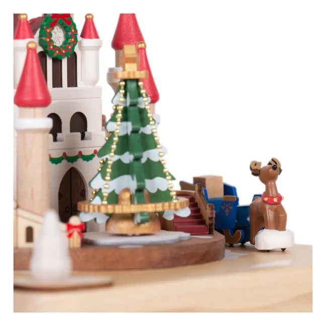 Boîte à musique Château de Noël