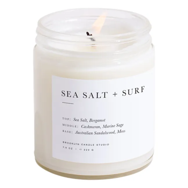 Bougie Minimalist Sea Salt + Surf - 222 g