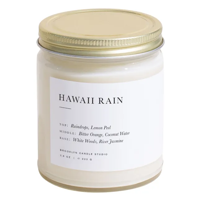 Bougie Minimalist Hawaii Rain - 222 g