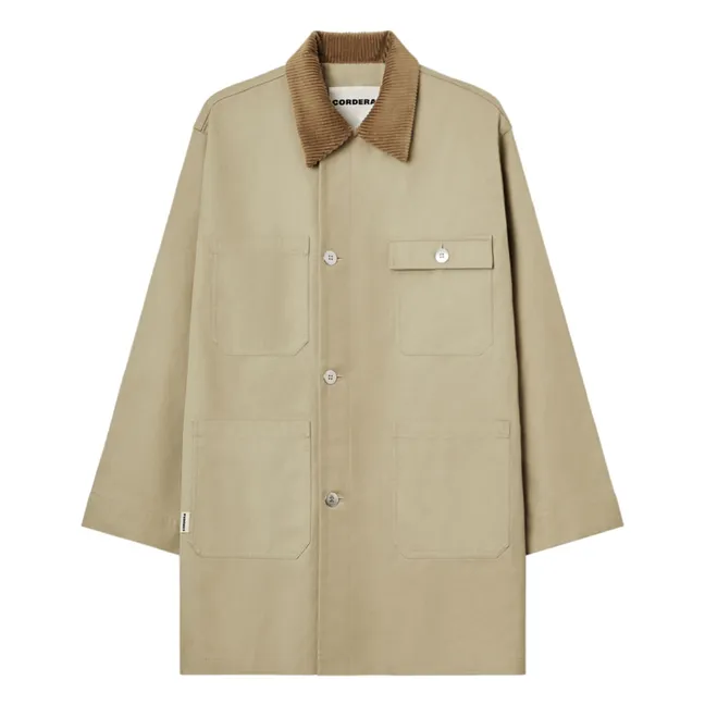 Chaqueta abotonada  | Beige