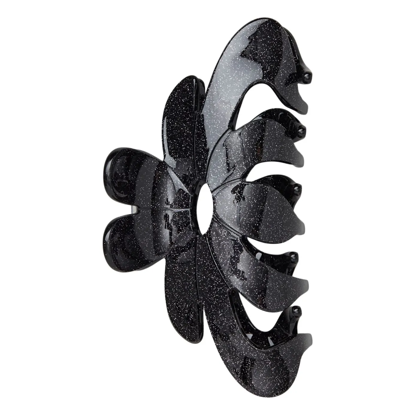 Becksöndergaard Black Glitter Magnolia Clip