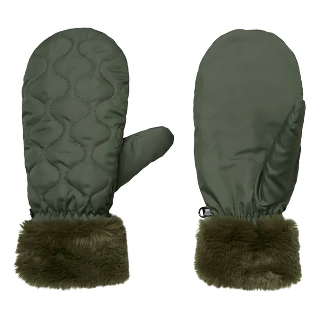 Makara Fäustlinge | Grün