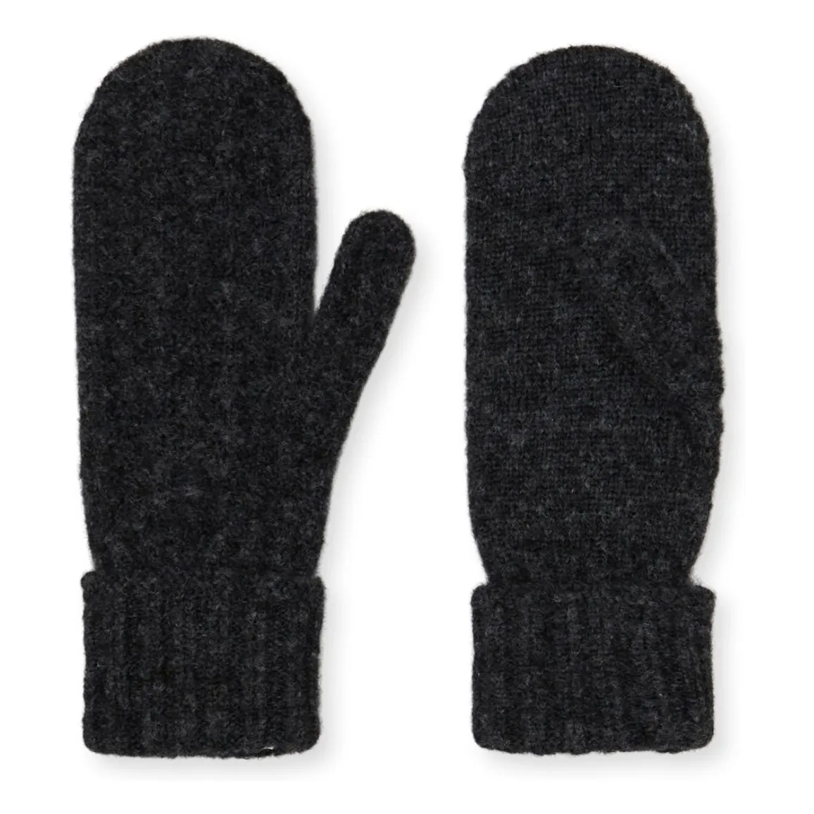 Becksöndergaard Grey Cable Mittens