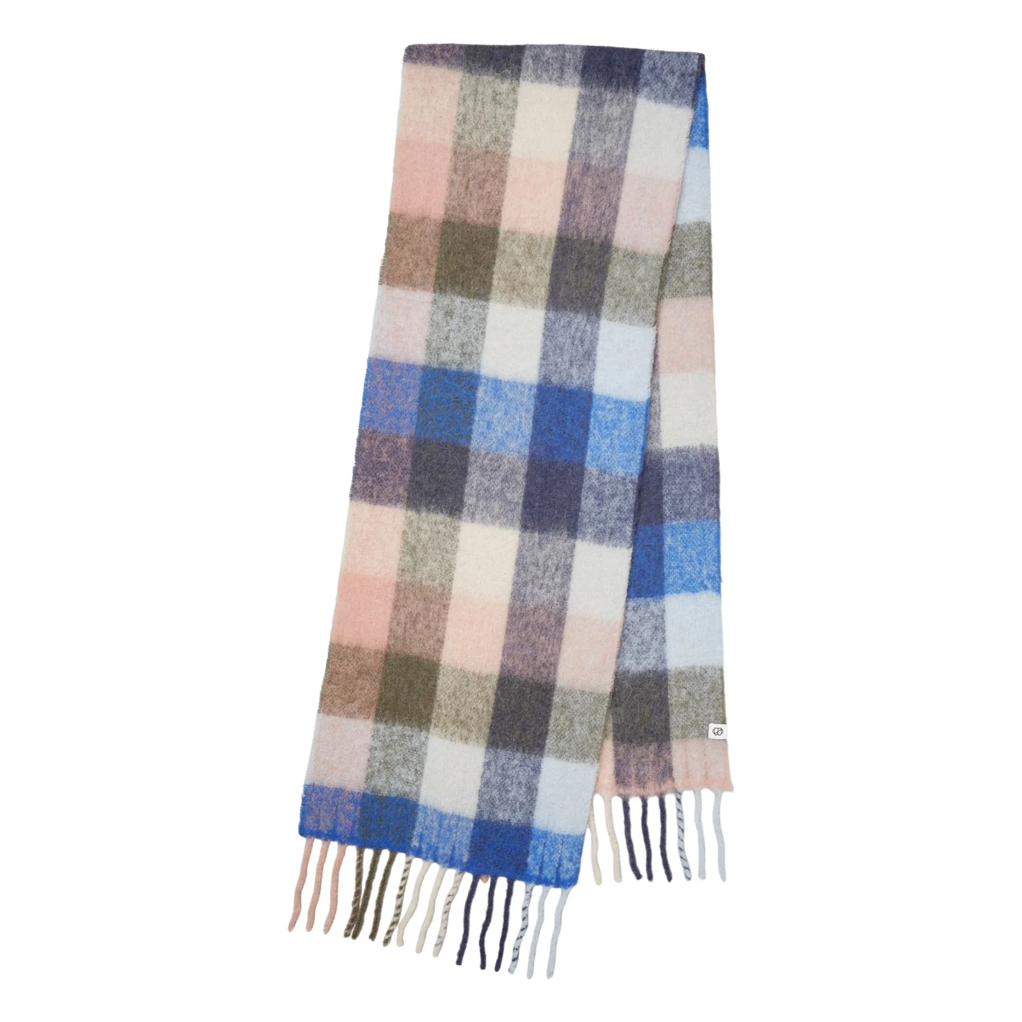Becksöndergaard Blue Check Anilopa Scarf