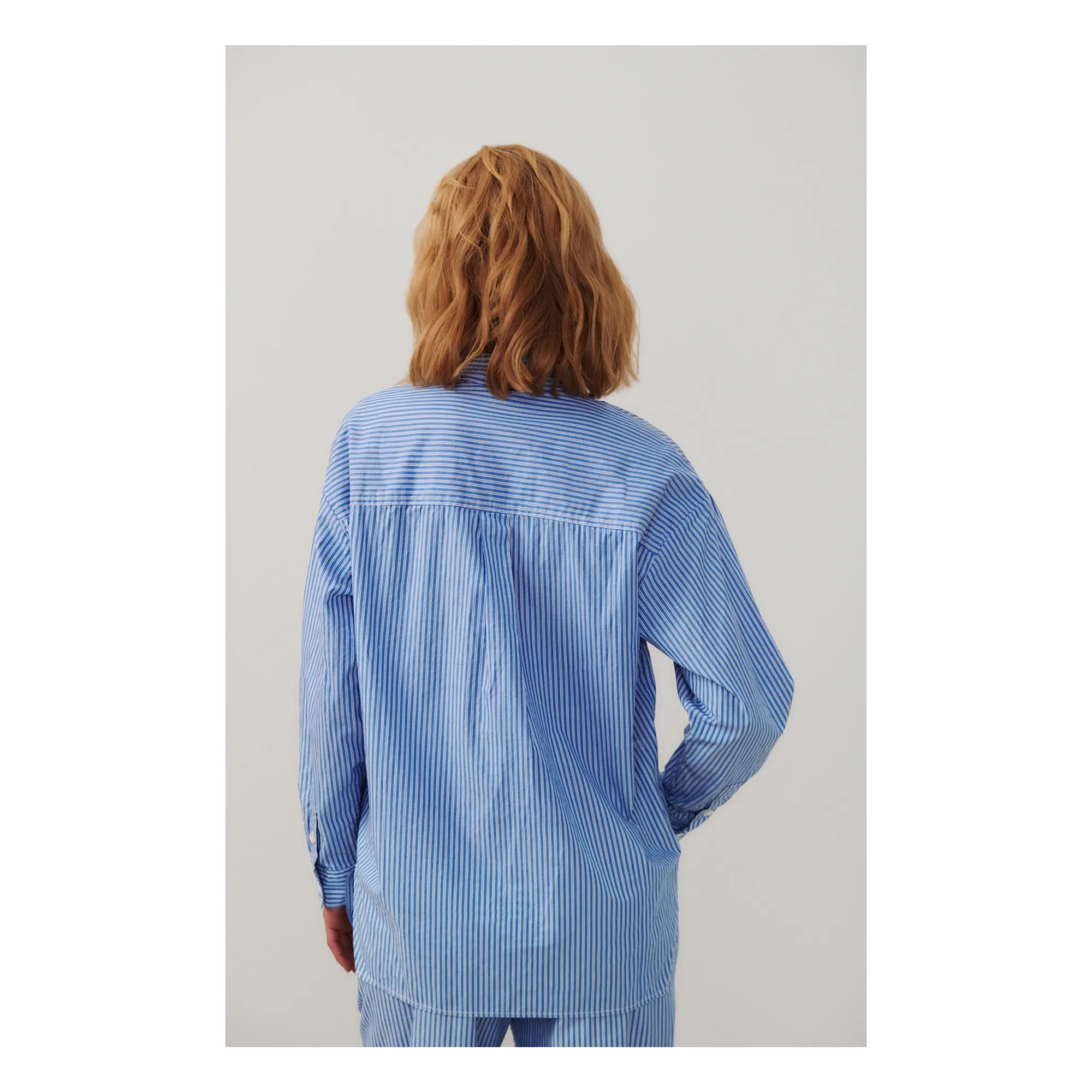 Chemise Zatibay Rayures | Bleu- Image produit n°2