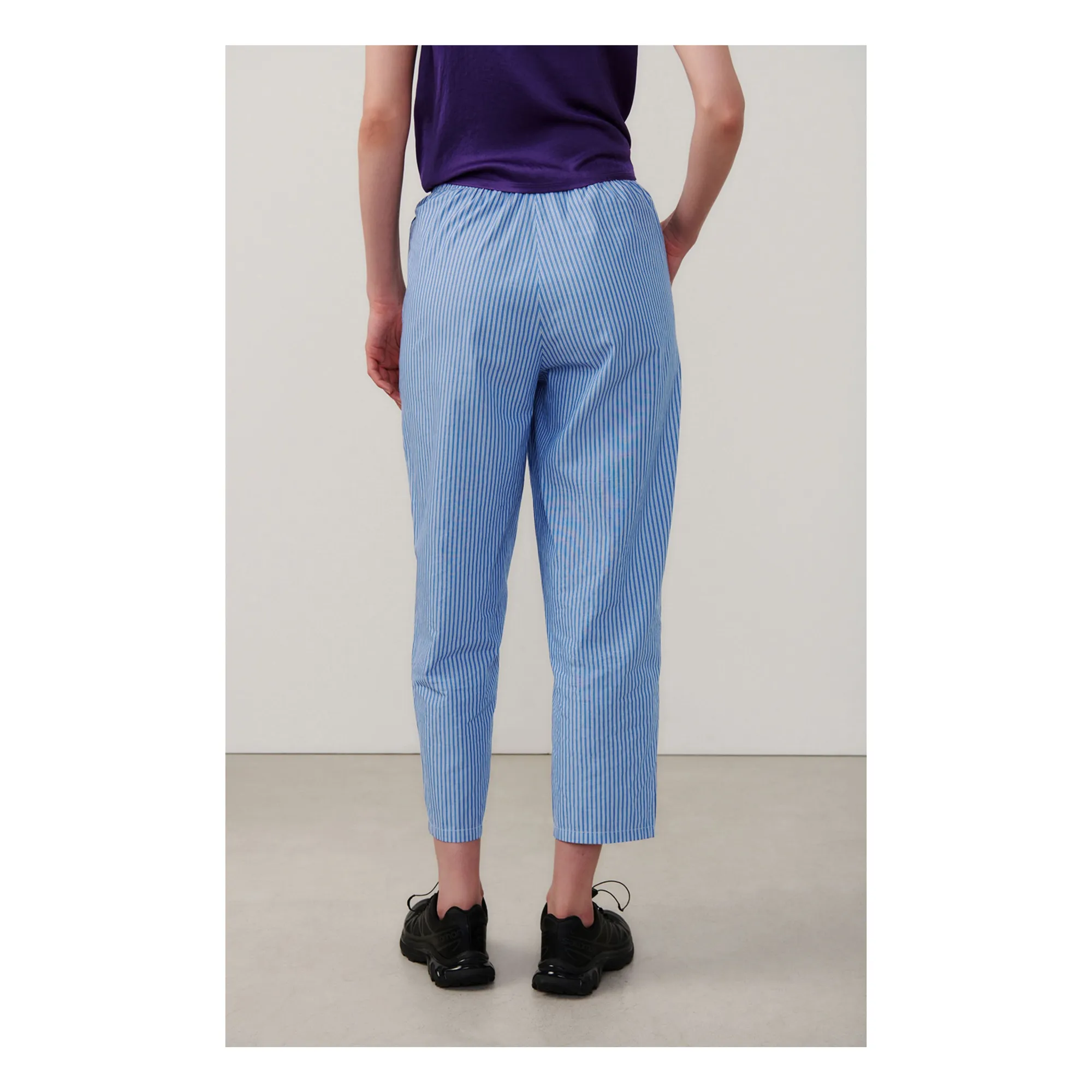 Pantalon Zatibay Rayures | Bleu- Image produit n°2