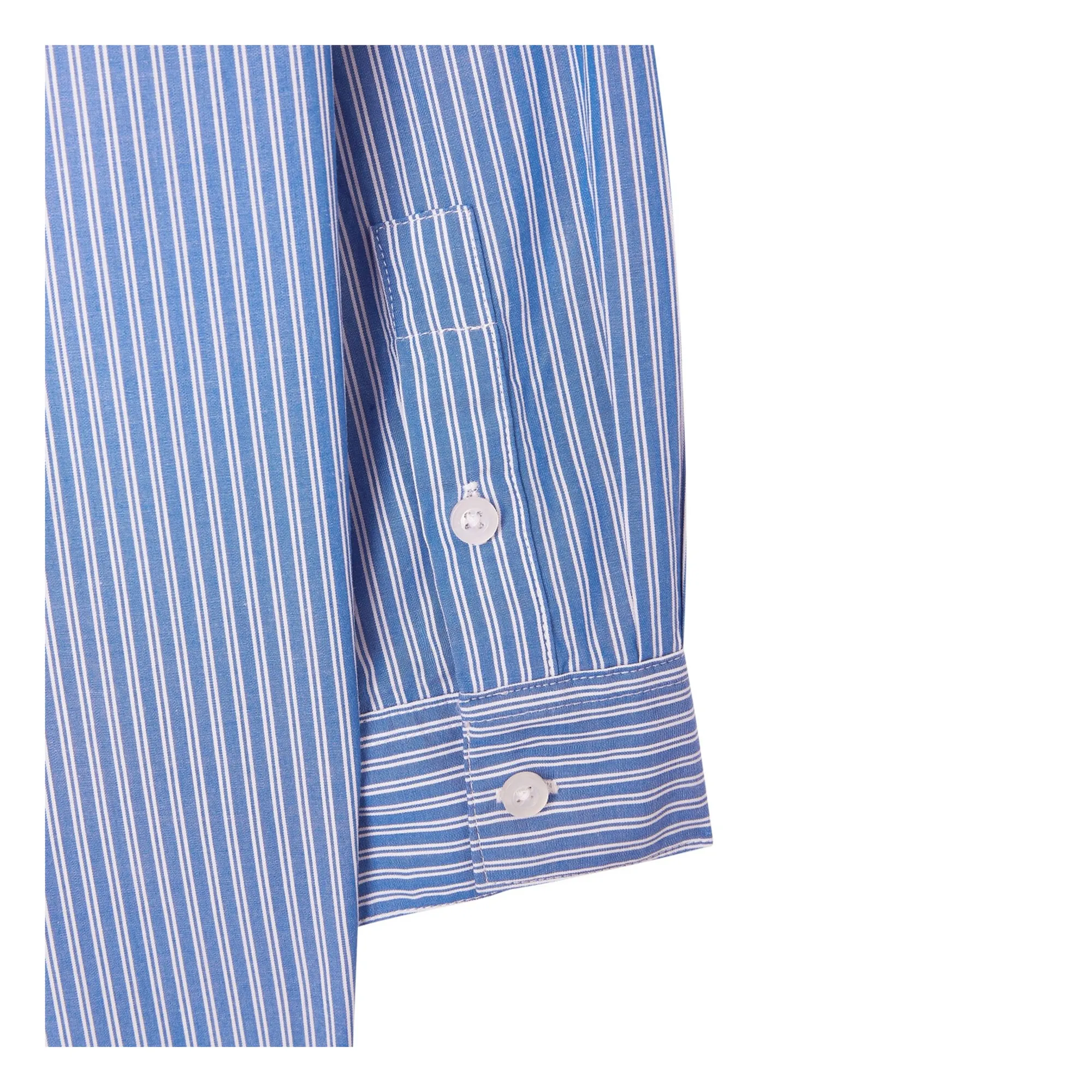Chemise Zatibay Rayures | Bleu- Image produit n°4