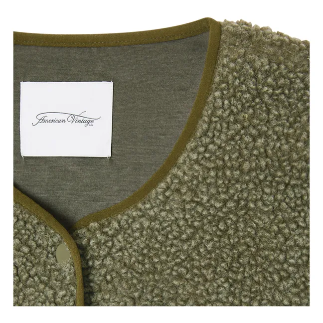 Hoktown Sleeveless Jacket | Marled khaki