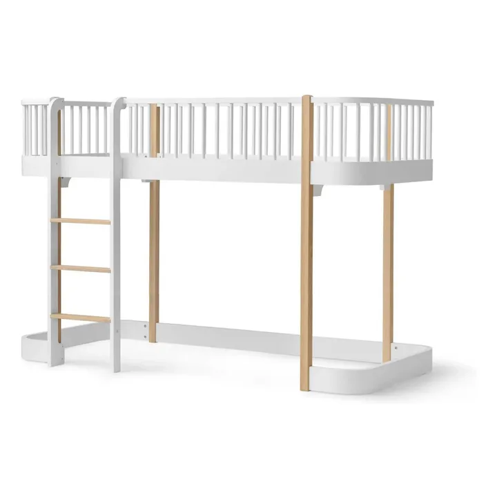 Original conversion kit, loft bed - to bunk bed, white/oak | Oak- Product image n°4
