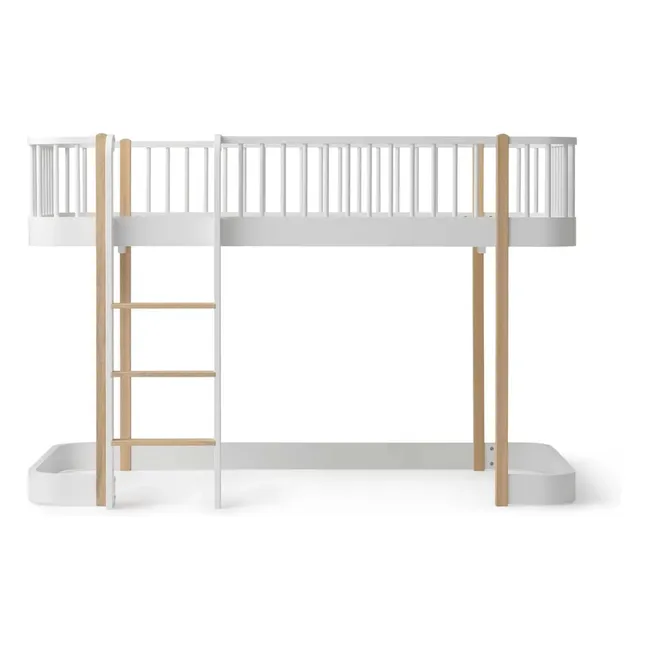 Original conversion kit, loft bed - to bunk bed, white/oak | Oak