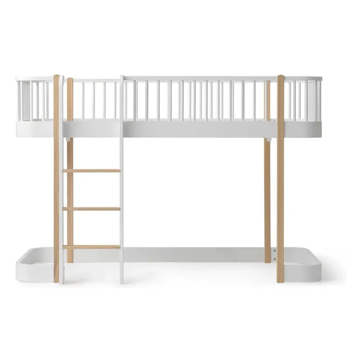 Original conversion kit, loft bed - to bunk bed, white/oak | Oak- Product image n°3
