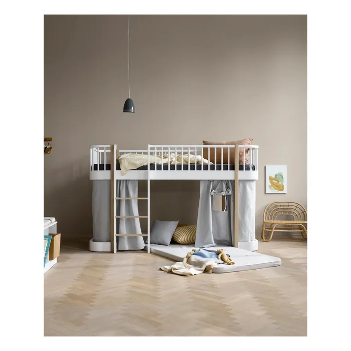 Original conversion kit, loft bed - to bunk bed, white/oak | Oak- Product image n°2
