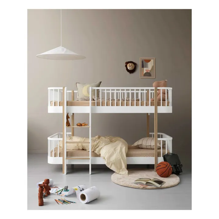 Original conversion kit, loft bed - to bunk bed, white/oak | Oak- Product image n°1