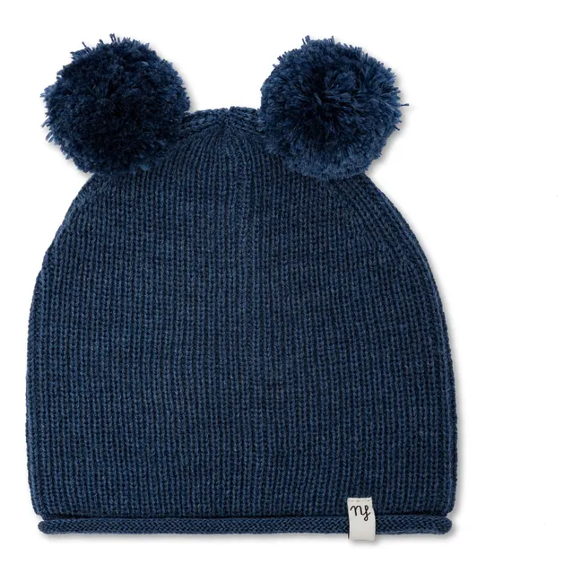 Bonnet Pompon | Denim
