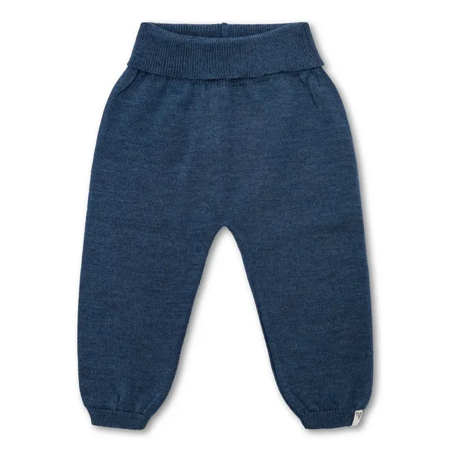 Hose aus Merinowolle | Navy