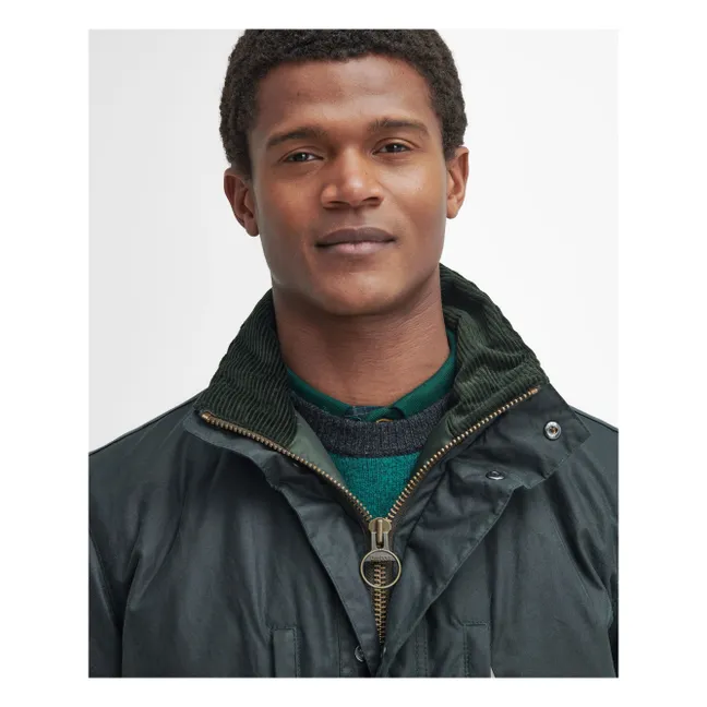 Falstone Wax Jacke | Salbei