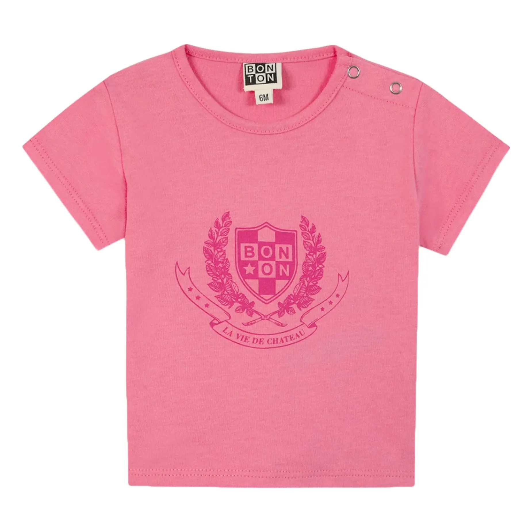 Bonton Pink T-Shirt Tuba Organic Cotton