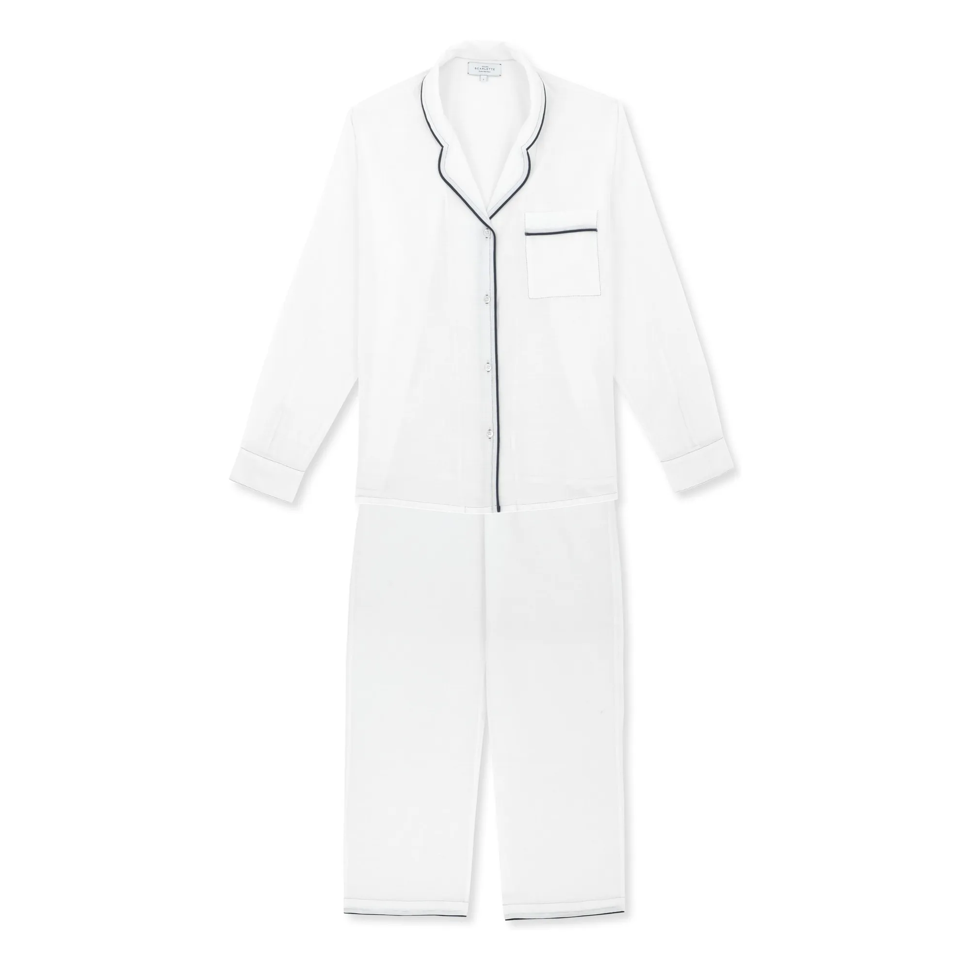 Scarlette Ateliers White Maria Pyjamas