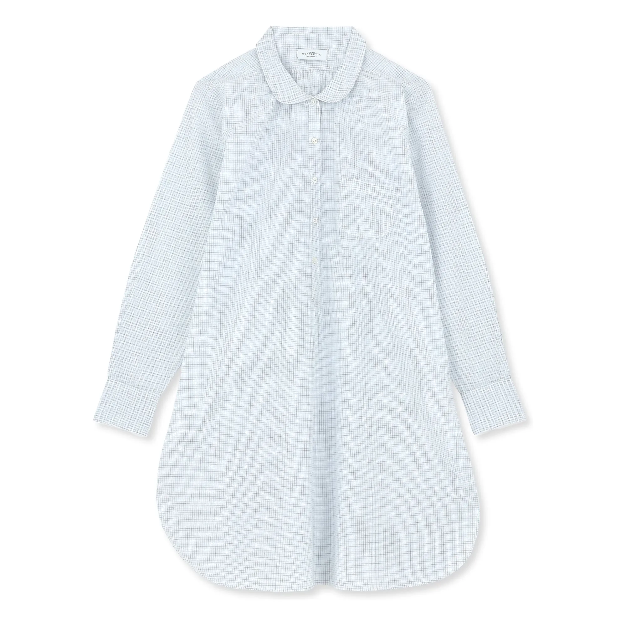 Scarlette Ateliers Grey Blue Robe De Nuit Paul