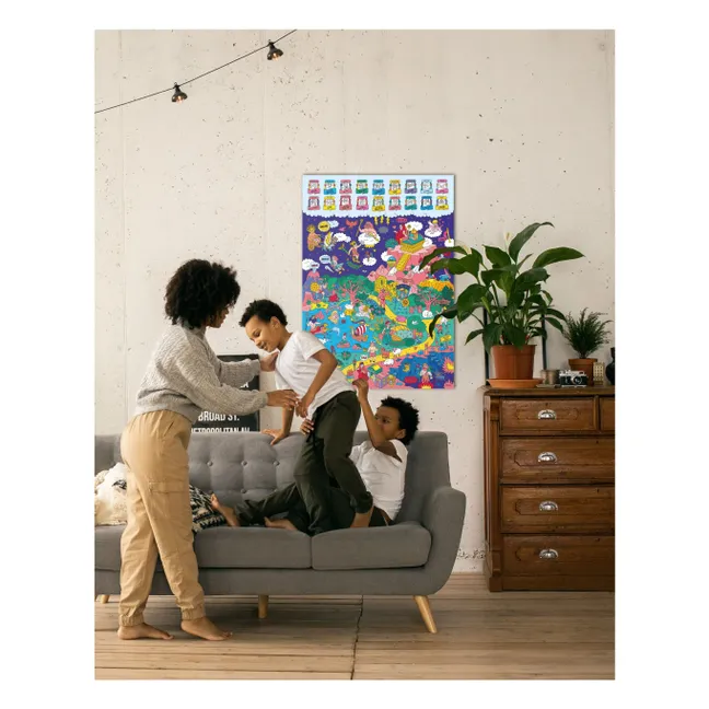 Póster con pegatinas Mitología