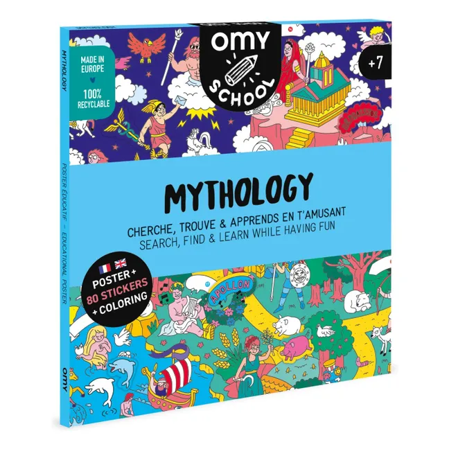 Póster con pegatinas Mitología