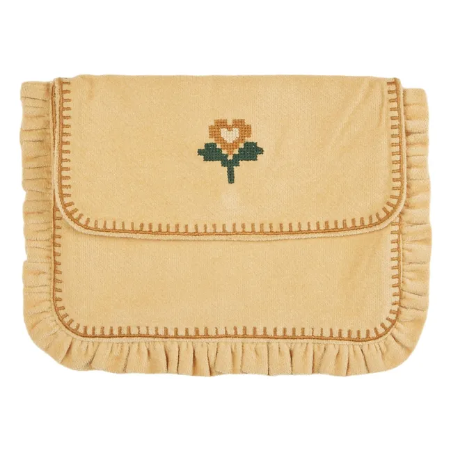 Cross stitch pouch | Sand