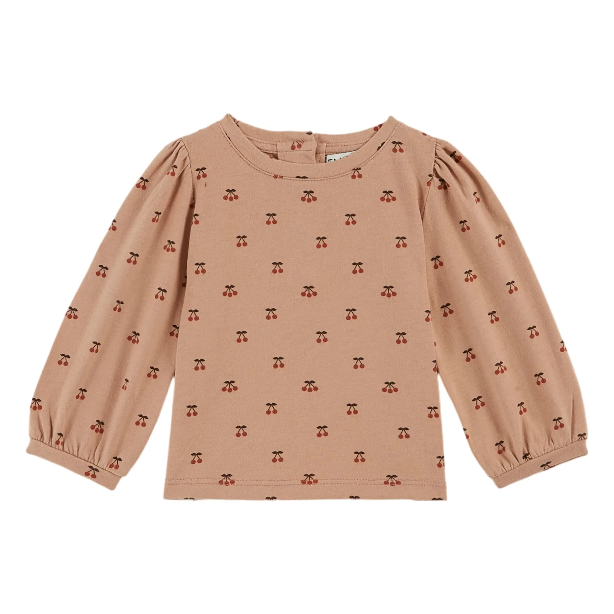 Emile Et Ida Pink Petites Cerises T-Shirt