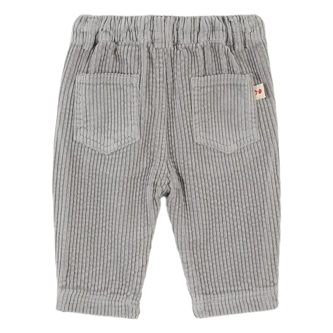 Pantaloni a coste | Grigio