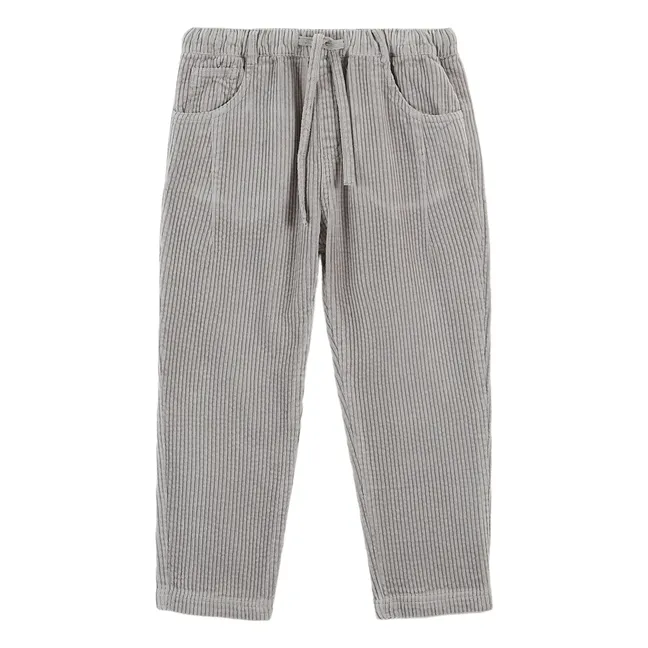 Pantaloni a coste | Grigio