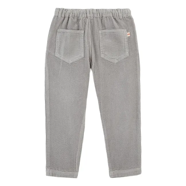 Pantaloni a coste | Grigio