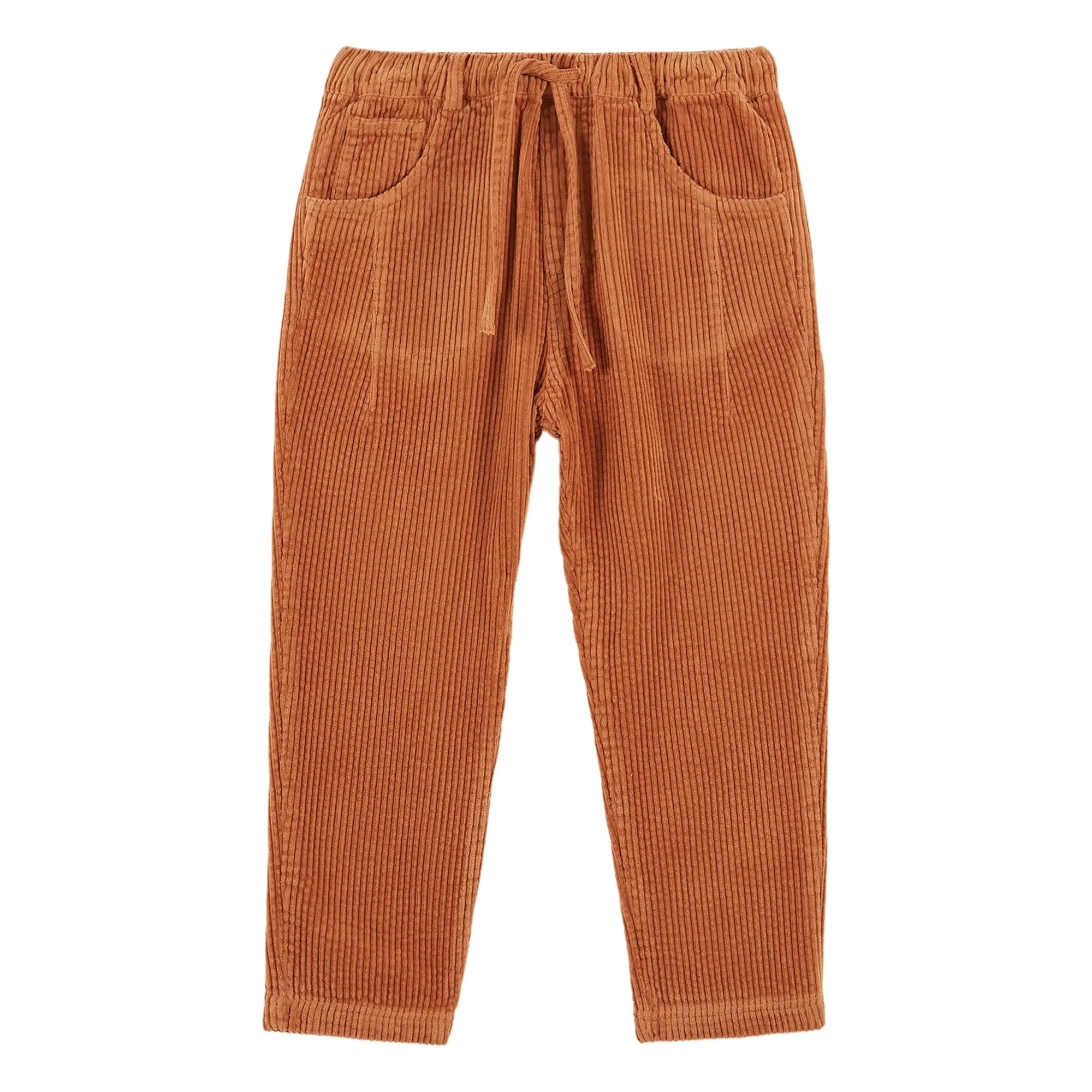 Emile Et Ida Orange Corduroy Pants