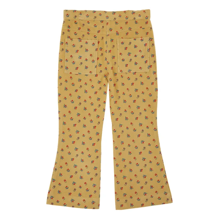 Pavot Fleuri Pants | Yellow- Product image n°1