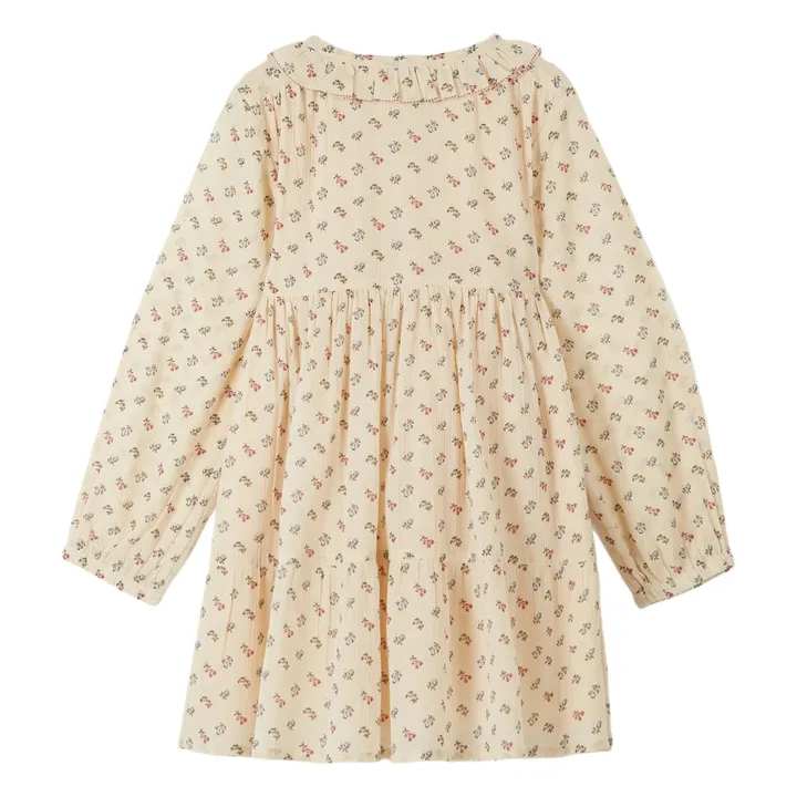 Robe Sorgue Fleurie | Vanille- Image produit n°2