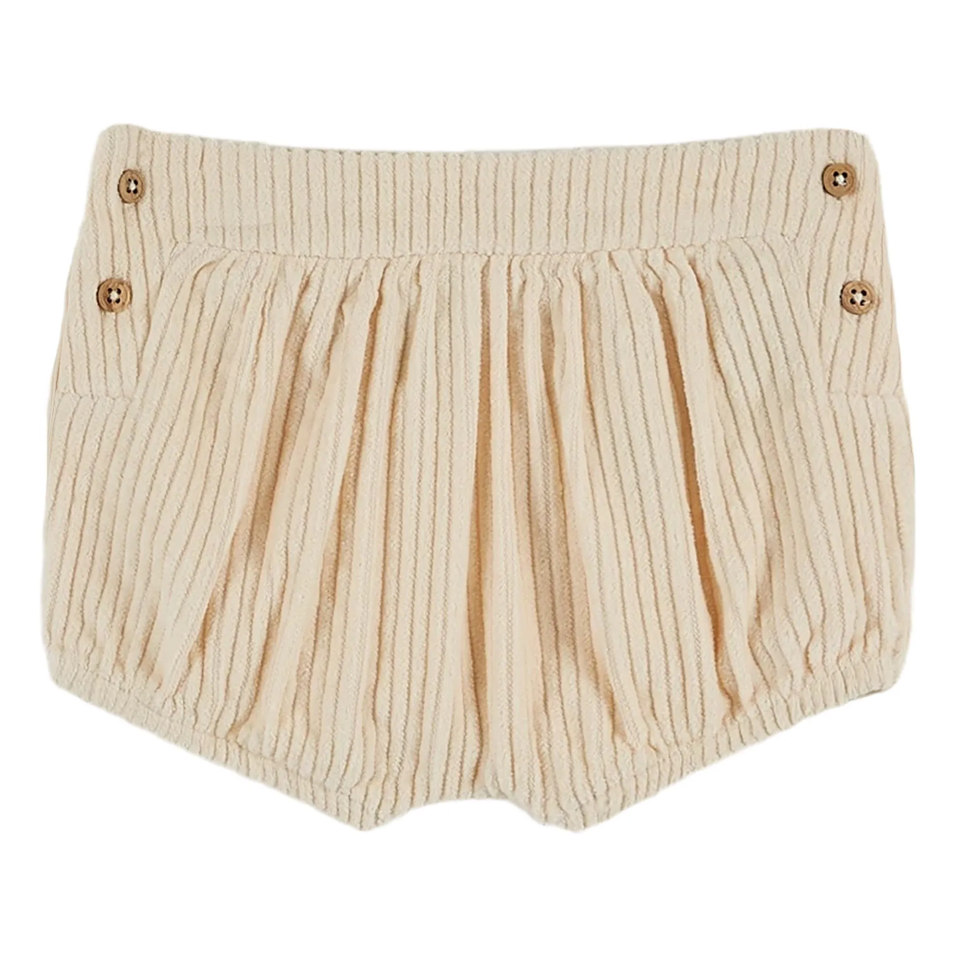 Emile Et Ida Ecru Corduroy Bloomer