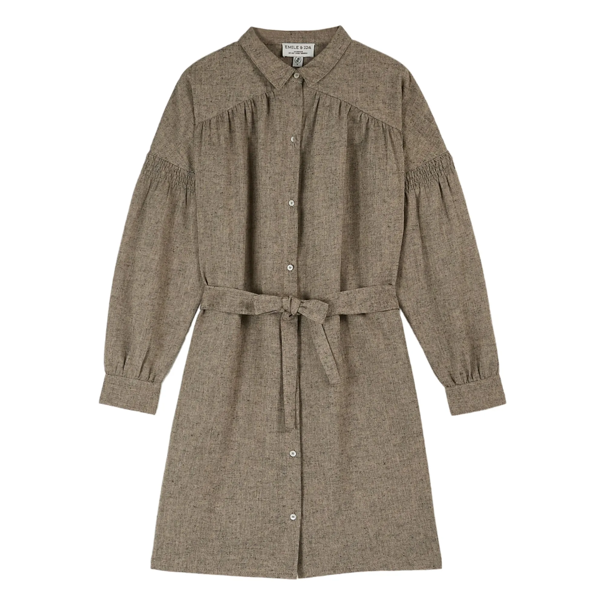 Emile Et Ida Women's Heather Grey Assia Dress