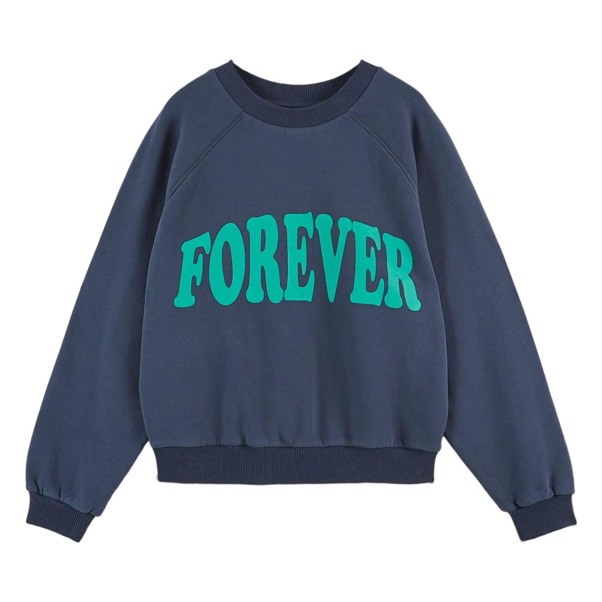 Emile Et Ida Navy Blue Anisa Forever Organic Cotton Sweatshirt