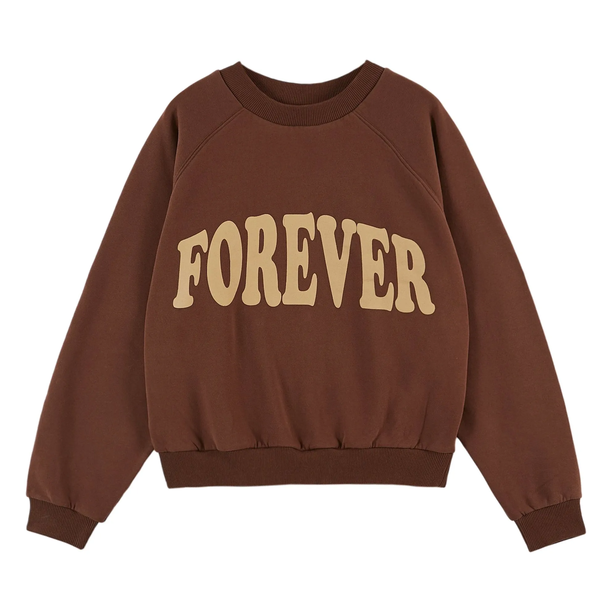 Emile Et Ida Brown Anisa Forever Organic Cotton Sweatshirt