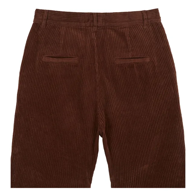 Pantalon Anelle Velours Côtelé | Brun