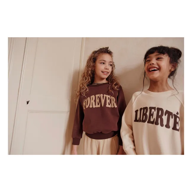 Sweatshirt Freiheit | Beige