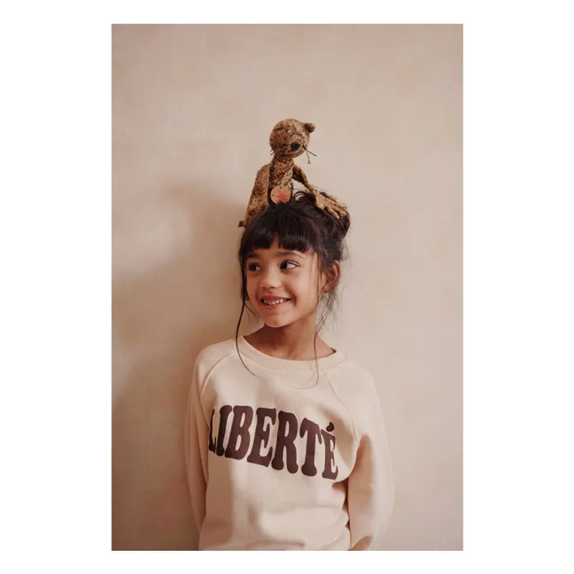 Sweatshirt Freiheit | Beige