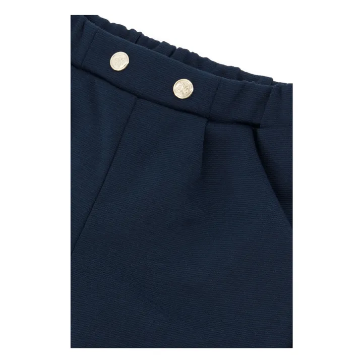 Jogger und bestickte Weste | Navy- Produktbild Nr. 1