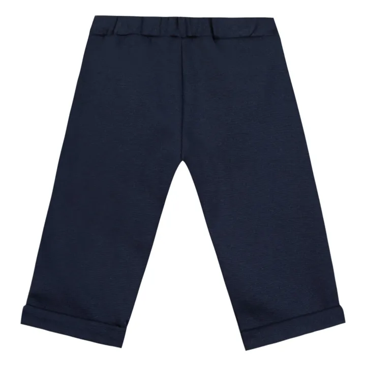 Jogger und bestickte Weste | Navy- Produktbild Nr. 2