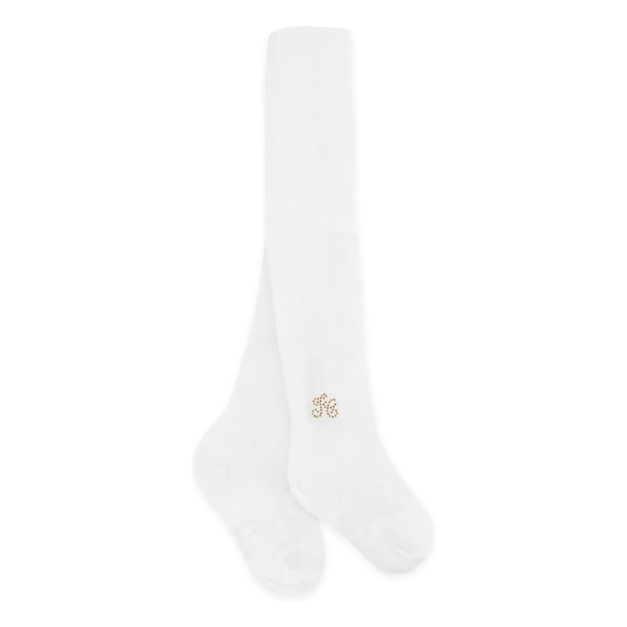 Tartine Et Chocolat Girls Ivory Tights