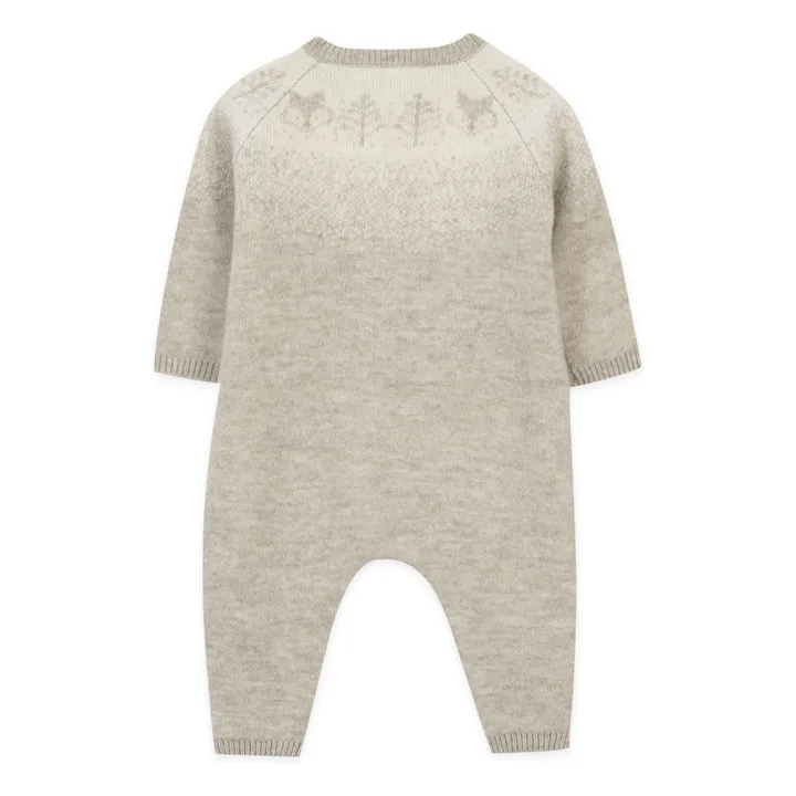 Mesh jumpsuit | Sand- Product image n°2