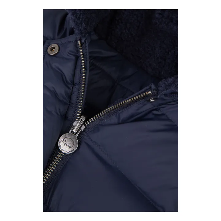 Fleece-mattierter Overall | Navy- Produktbild Nr. 1