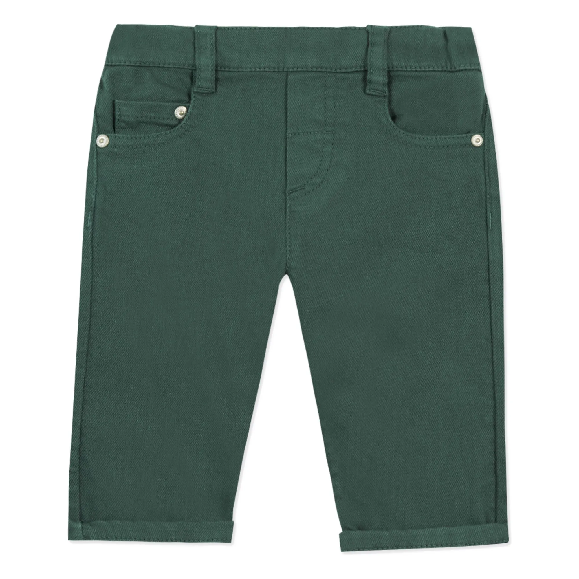 Tartine Et Chocolat Chrome Green Jean Pants