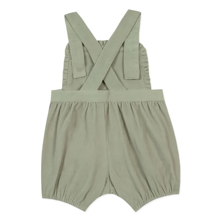 Salopette Courte | Sauge- Image produit n°2